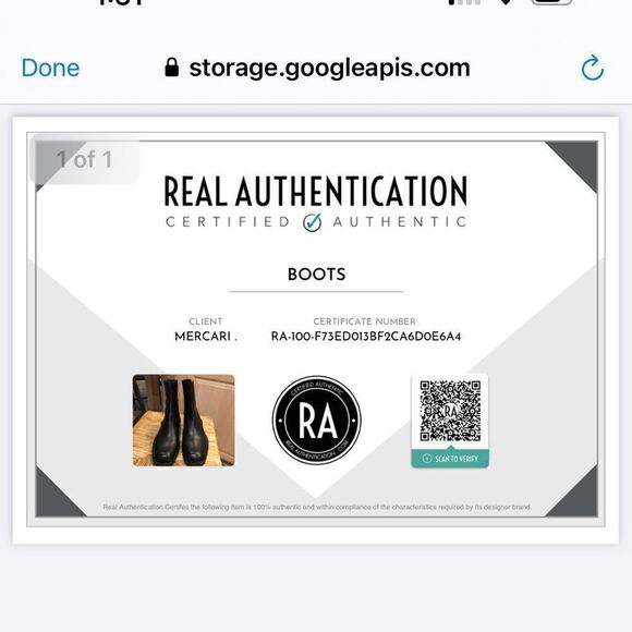 NEW authentic Gucci boots size 8 1/2 - Picture 13 of 13